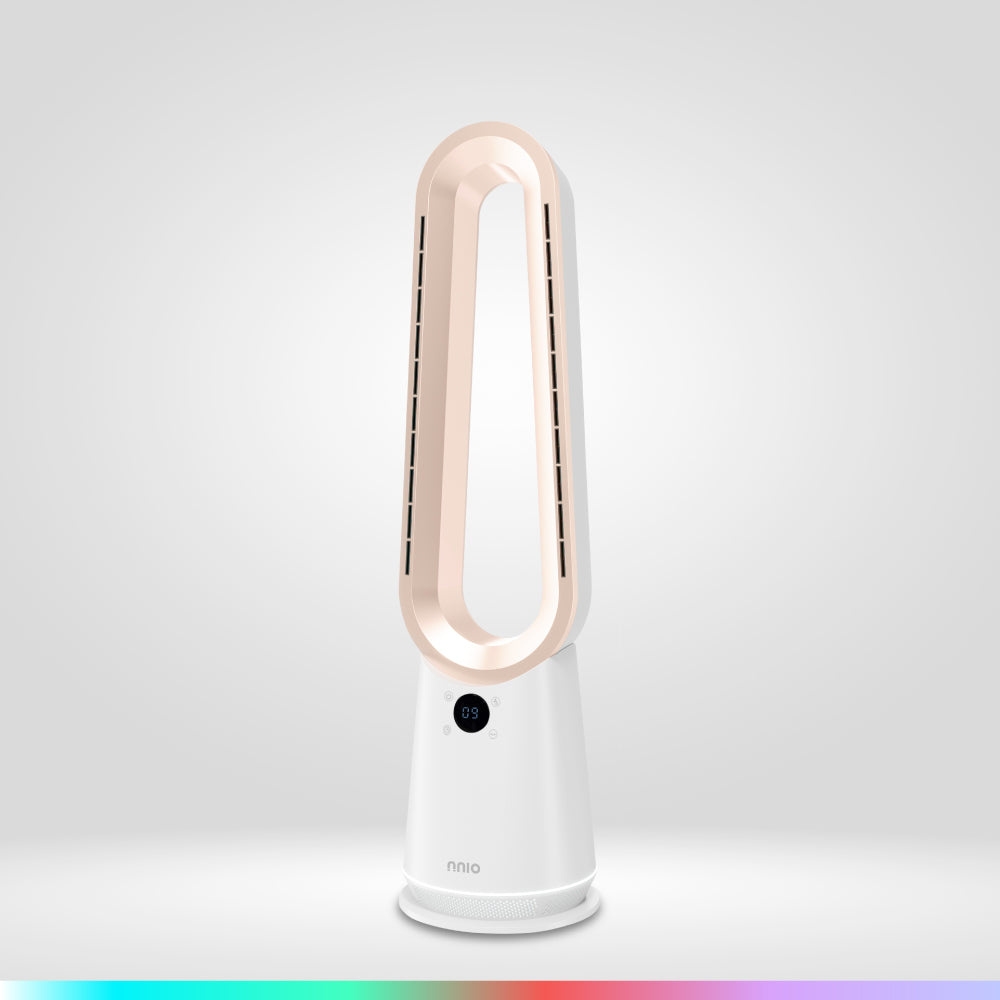 OURA BLDC Moodlight Bladeless Fan with Remote