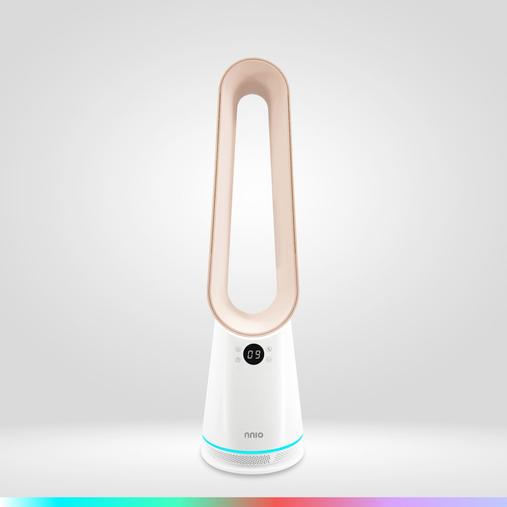 OURA BLDC Moodlight Bladeless Fan with Remote