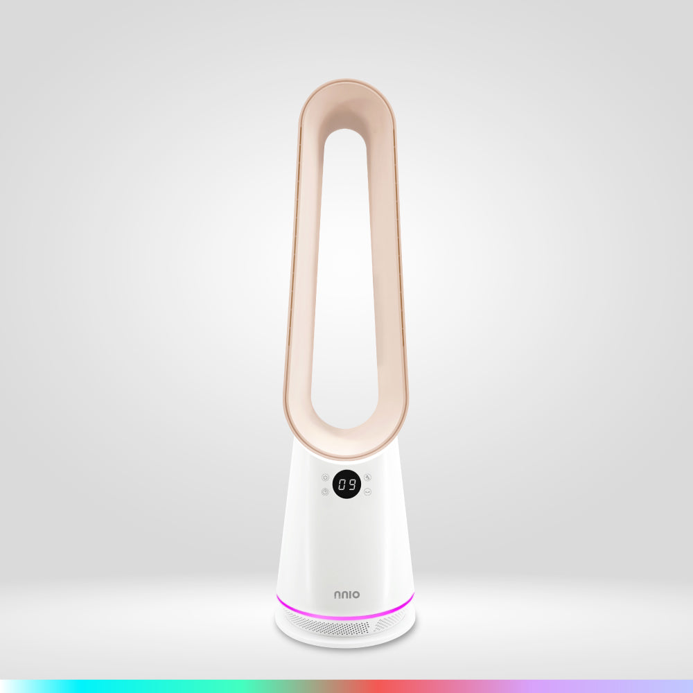 OURA BLDC Moodlight Bladeless Fan with Remote