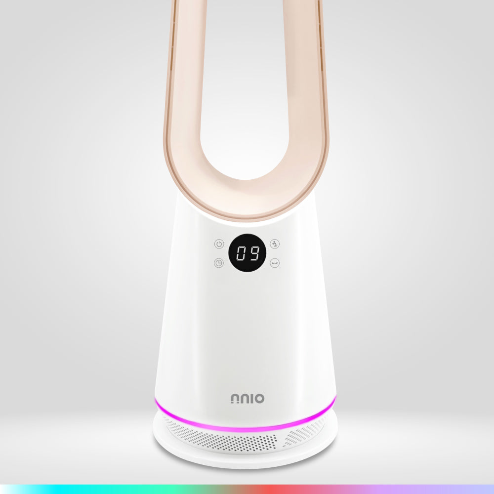 OURA BLDC Moodlight Bladeless Fan with Remote