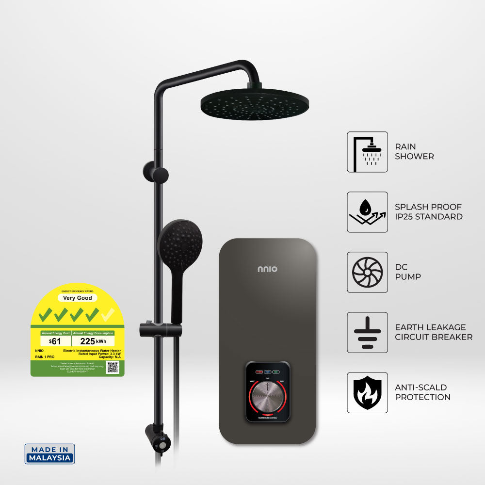 Instant Shower Heater Copper Tank (Rain 1 Pro)