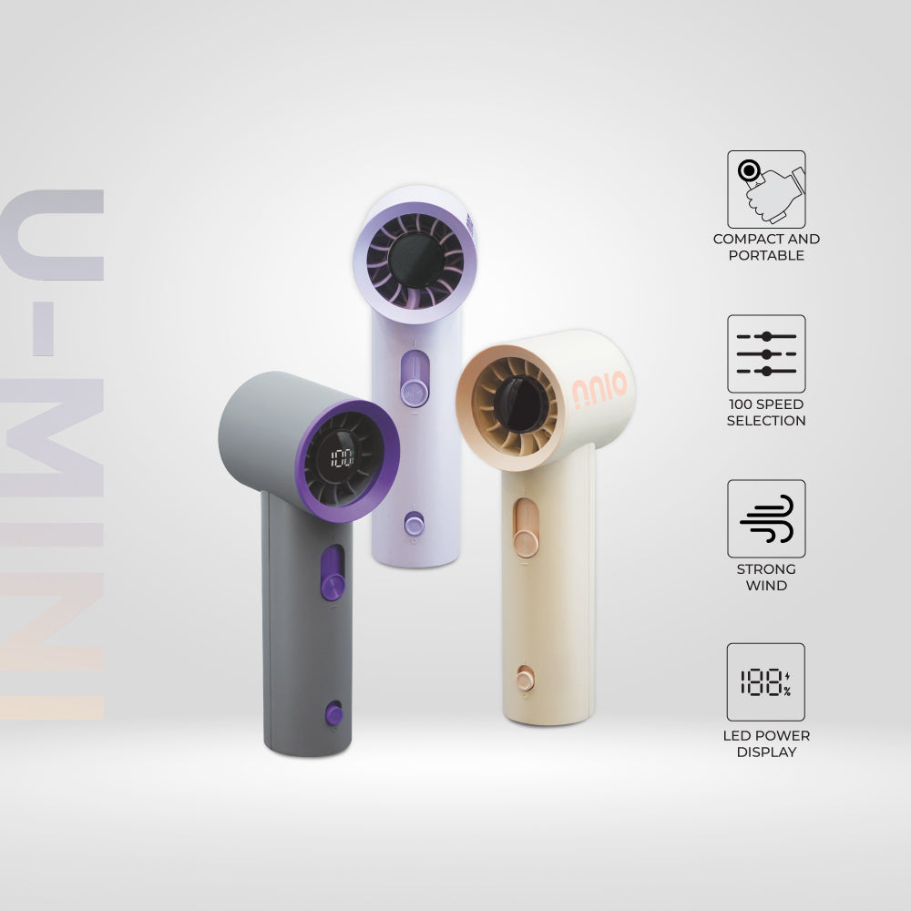U-MINI High Speed Portable Handheld Fan