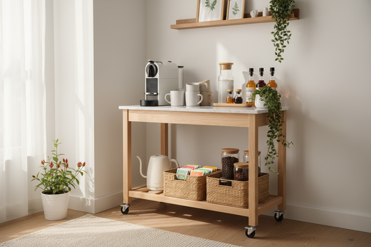 How to Set Up a Mini Drinks Station in a Small Home