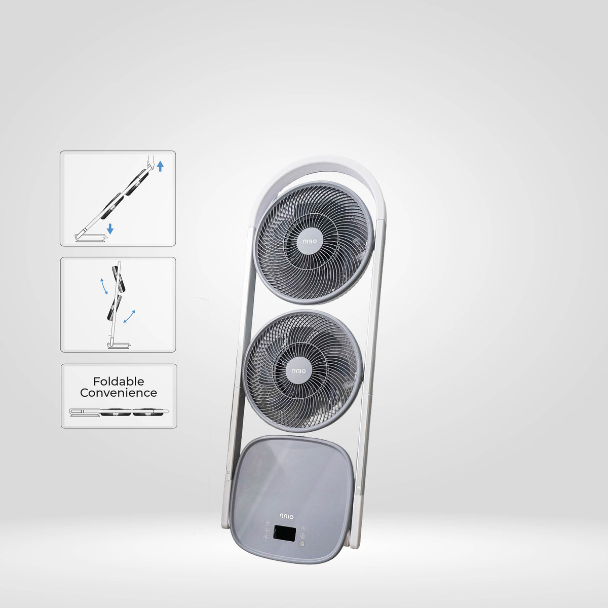 [NEW LAUNCH] AEROTWIN PORTABLE 10’’ DUAL AIR CIRCULATORS
