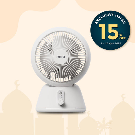 [RAYA'S STILL ON] 8" 360 High Velocity Air Circulator (N1008AC)