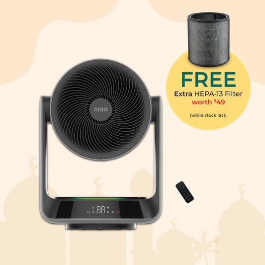 [RAYA'S STILL ON] 7" BLDC Purifying Air Circulator with Remote (TWISTER)