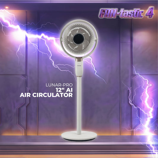 [NEW LAUNCH] LUNAR-PRO 12'' AI AIR CIRCULATOR