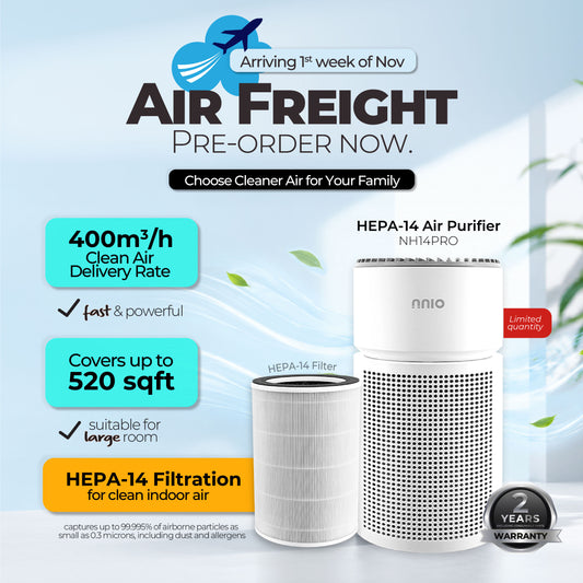 HEPA-14 Air Purifier (NH14PRO) PRE ORDER - 1ST WK NOV