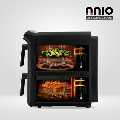 [NEW LAUNCH] KRISPYDUO 11L Dual Zone Digital Air Fryer