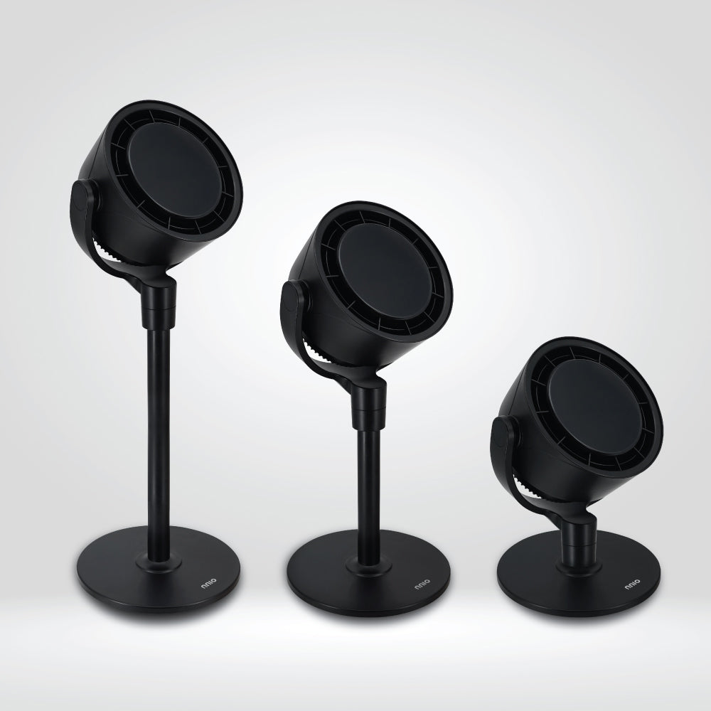 [NEW LAUNCH] LUNAR-VORTEX 10" BLDC Motor 3D Osc High Velocity Living Fan with Remote Control, 12 Speed, 3 Mode, 3 Osc Angle, 3 Convertible Height