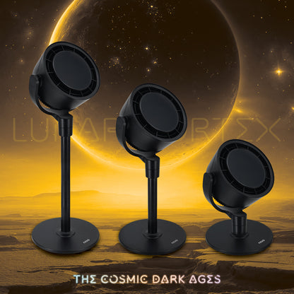 [NEW LAUNCH] LUNAR-VORTEX 10" BLDC Motor 3D Osc High Velocity Living Fan with Remote Control, 12 Speed, 3 Mode, 3 Osc Angle, 3 Convertible Height