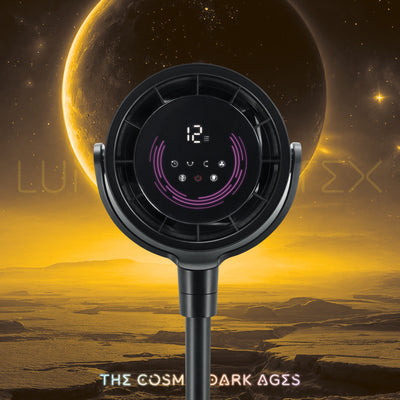 [NEW LAUNCH] LUNAR-VORTEX 10" BLDC Motor 3D Osc High Velocity Living Fan with Remote Control, 12 Speed, 3 Mode, 3 Osc Angle, 3 Convertible Height