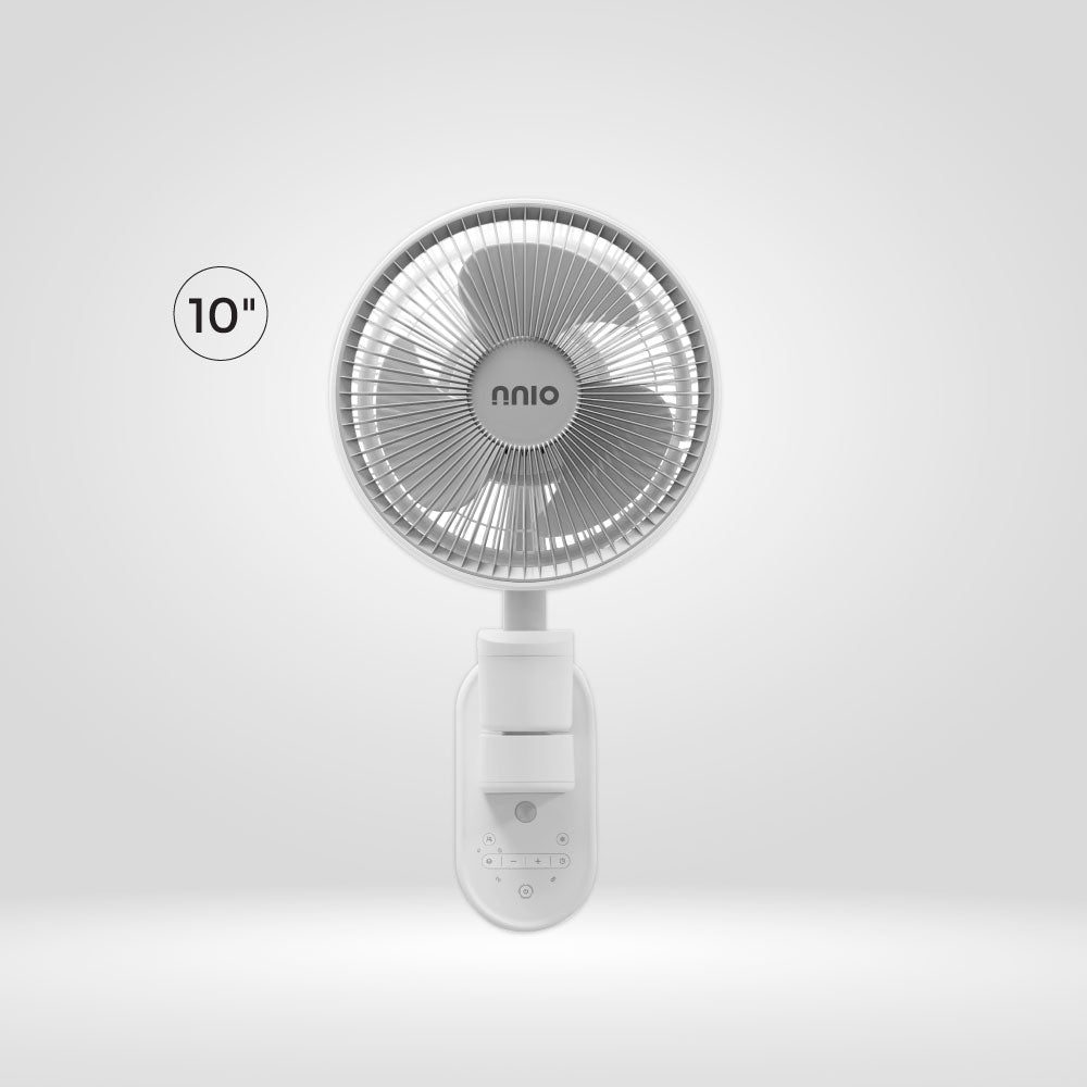 10" BLDC Wall Air Circulator with Remote (N1000DCWFR)
