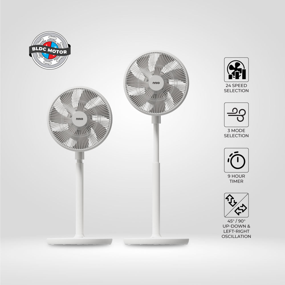 14'' BLDC Stand Fan With Remote (N1400DCSFR)