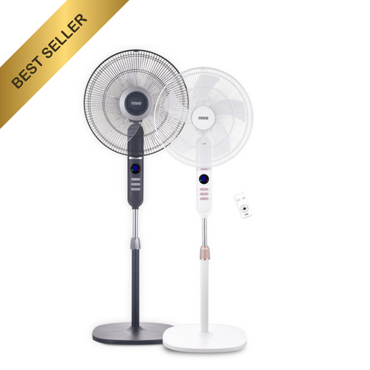16" BLDC Motor Stand Fan with Remote Control, 9 Speed, 3 Mode (N1600DCSFR)