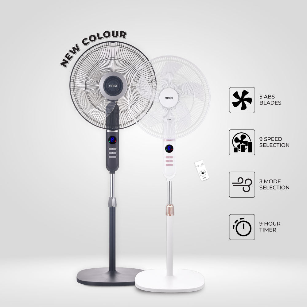 16" BLDC Stand Fan with Remote (N1600DCSFR)