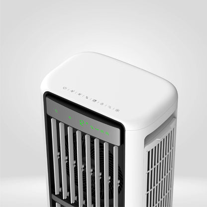 2-in-1 DC Motor Fan and Air Cooler with Remote Control,  24 Speed, 10L Water Tank,  Plasma Sterilisation (N2088DCACR)