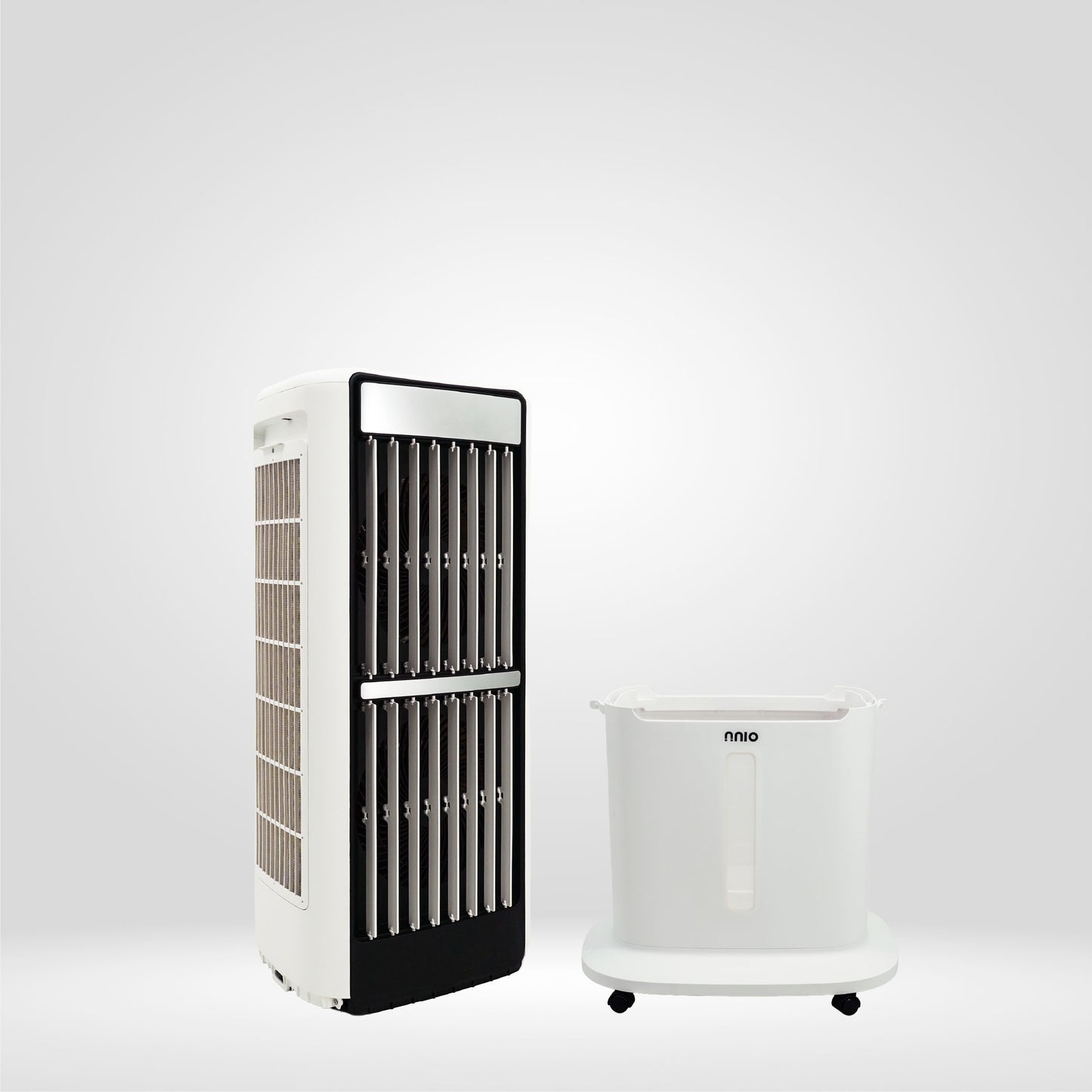 2-in-1 DC Motor Fan and Air Cooler with Remote Control,  24 Speed, 10L Water Tank,  Plasma Sterilisation (N2088DCACR)