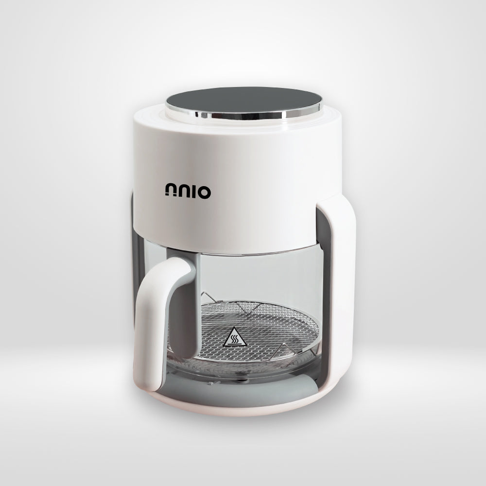 [NEW LAUNCH] N4090GAF 4L Digital Glass Air Fryer, 1300W, 8 Preset Menus, 360° Visible Glass Basket
