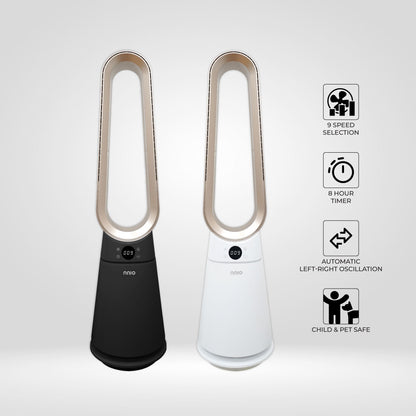 BLDC Bladeless Fan with Remote (N6200DCBLFR)