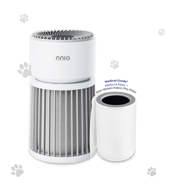 Pet Air Purifier Singapore | NNIO PET-PRO + Fur & Allergen Filter