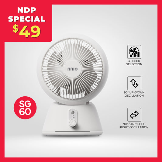 8" 360 High Velocity Air Circulator (N1008AC)