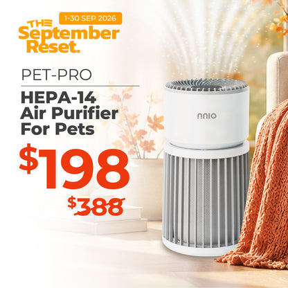 PET-PRO HEPA-14 Air Purifier For Pets