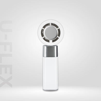 [NEW LAUNCH] U-FLEX High Speed Portable Handheld Fan with Cooling Plate & LED Light, 5000mAh, 100 Speed