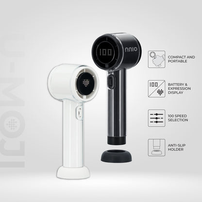 [NEW LAUNCH] U-MOJI High Speed Portable Handheld Fan with Anti-slip Holder