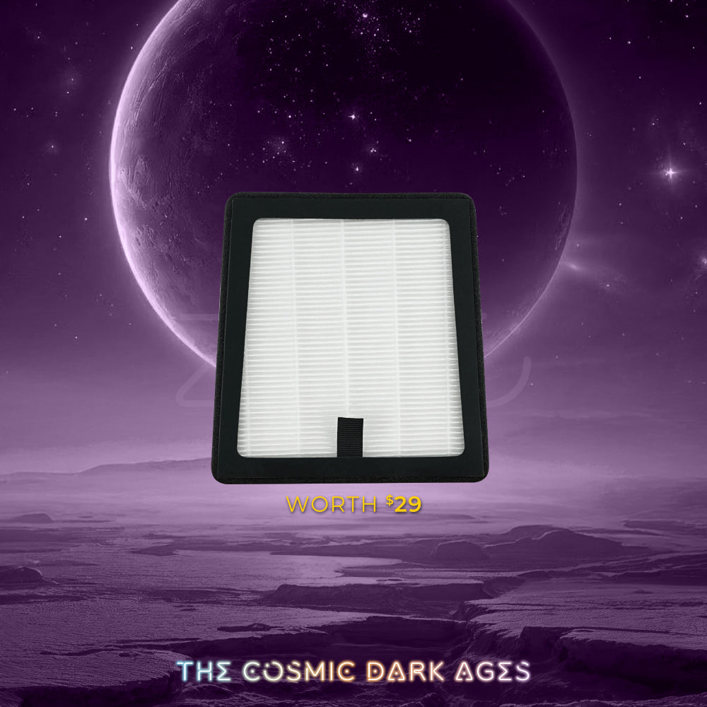 [NEW LAUNCH] ZENO BLDC Motor Air Purifying Bladeless Fan with Remote Control, 12 Speed, 3 Mode, Left-Right Osc, HEPA-13 Filtration