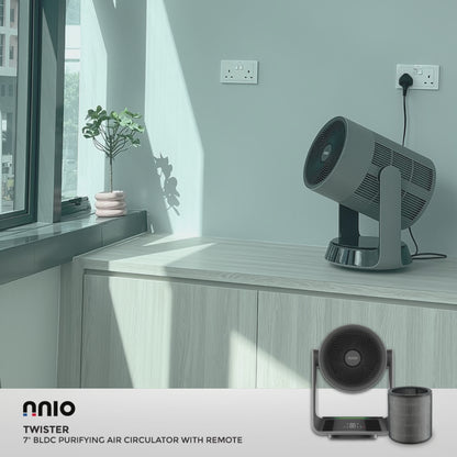 [RAYA'S STILL ON] 7" BLDC Purifying Air Circulator with Remote (TWISTER)